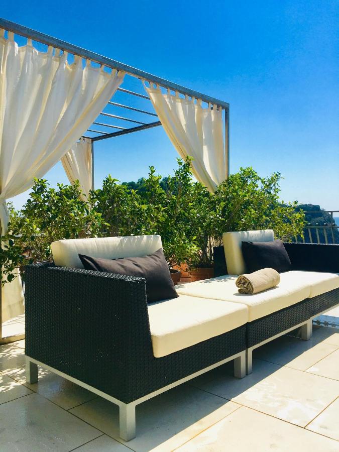 202 Luxury Terrace View Leilighet Taormina Eksteriør bilde