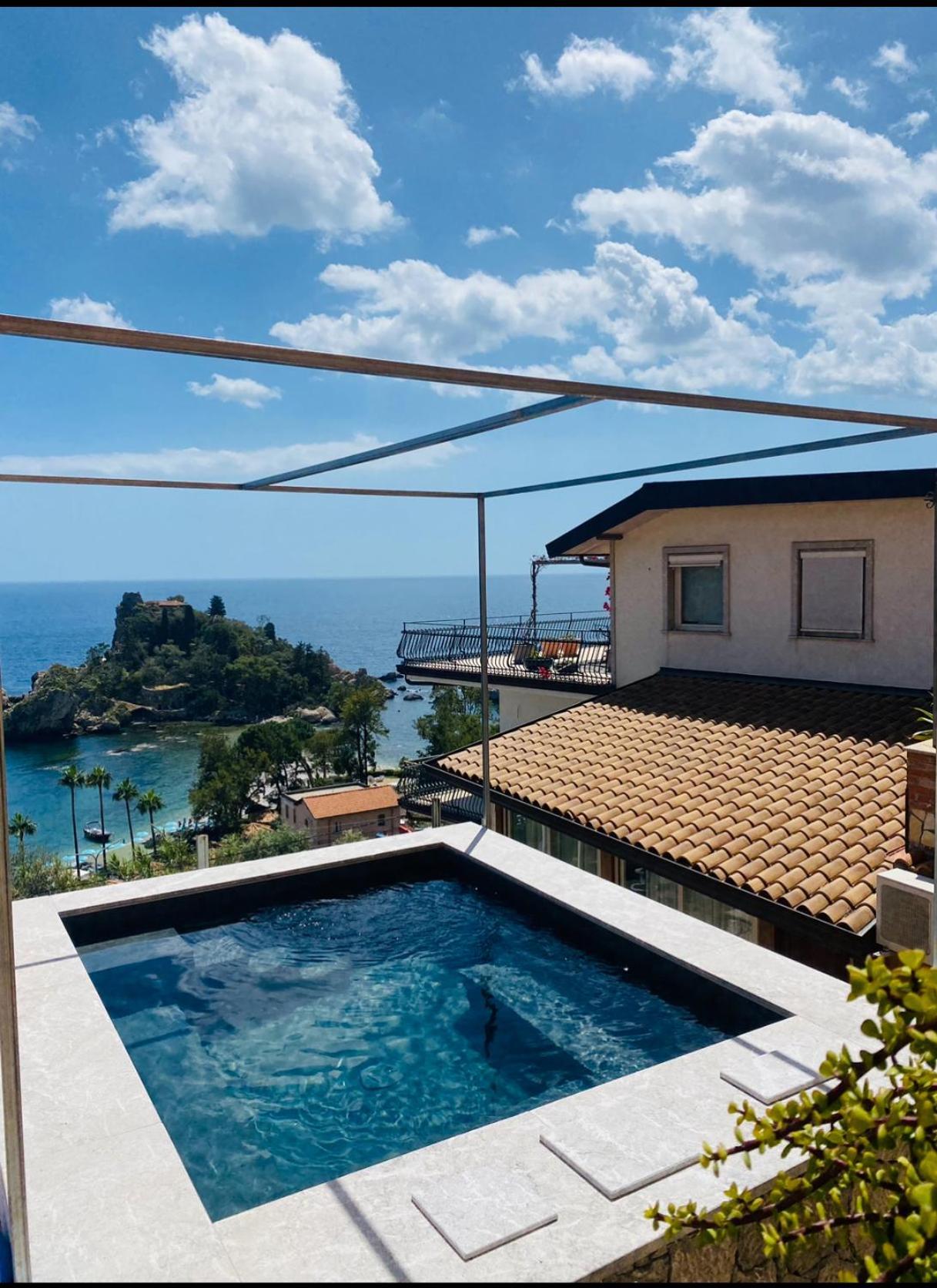 202 Luxury Terrace View Leilighet Taormina Eksteriør bilde