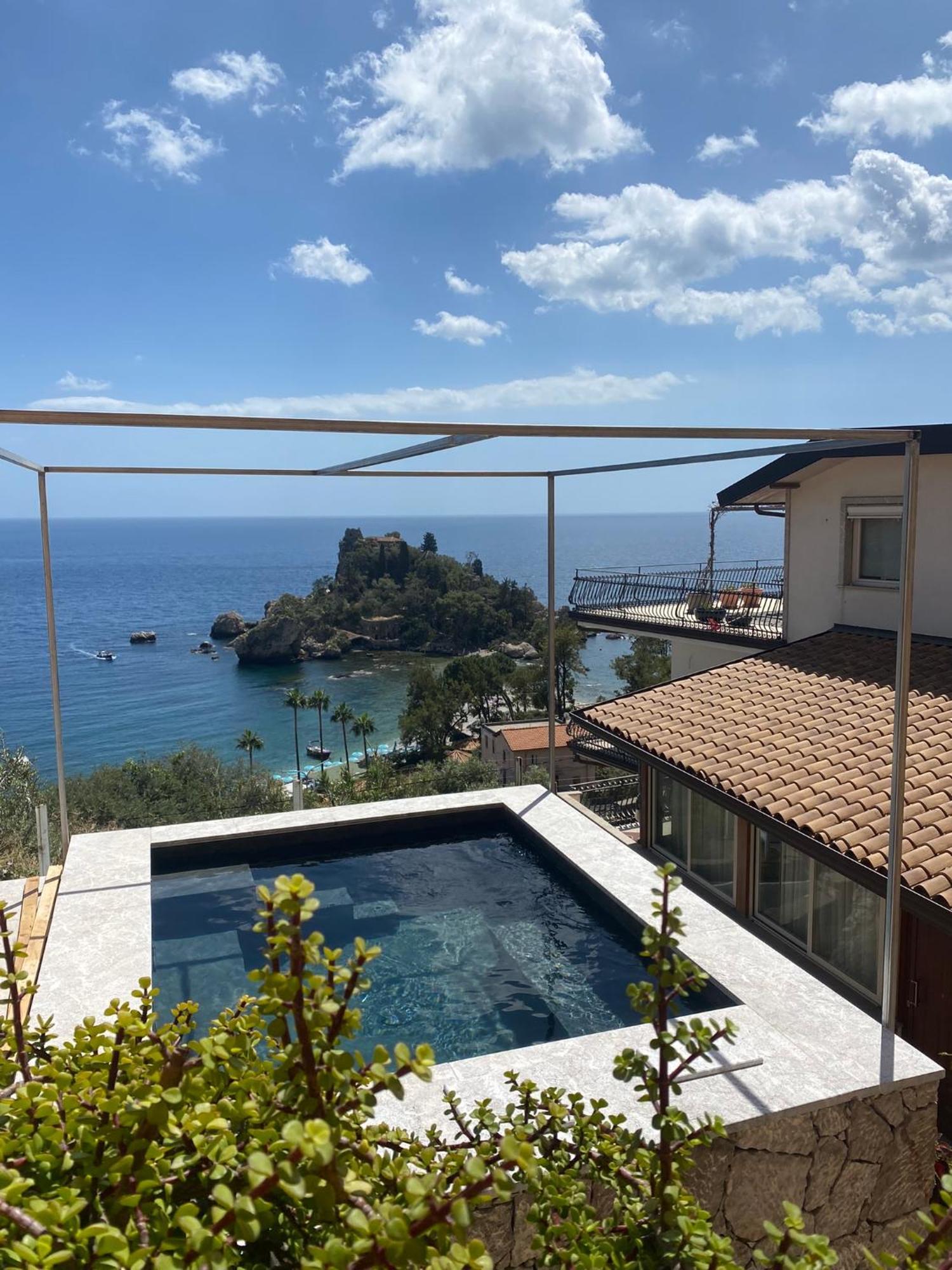 202 Luxury Terrace View Leilighet Taormina Eksteriør bilde