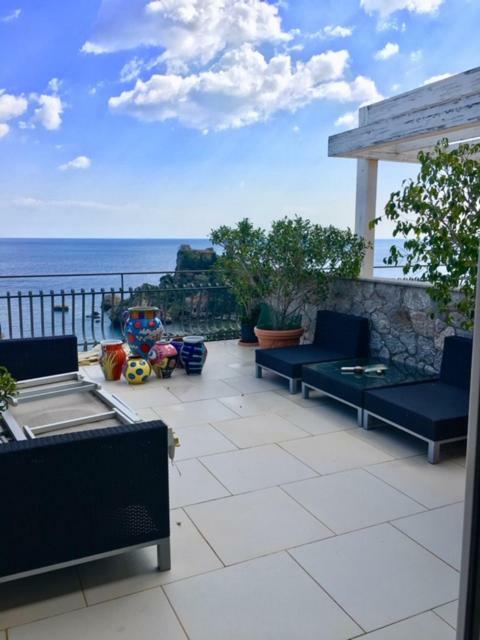 202 Luxury Terrace View Leilighet Taormina Eksteriør bilde